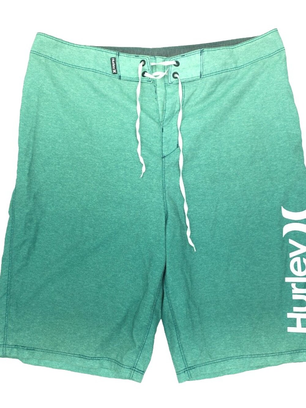 Hurley Designed for Buckle Boardshorts Mens 34x10" Green Ombre Quick Dry